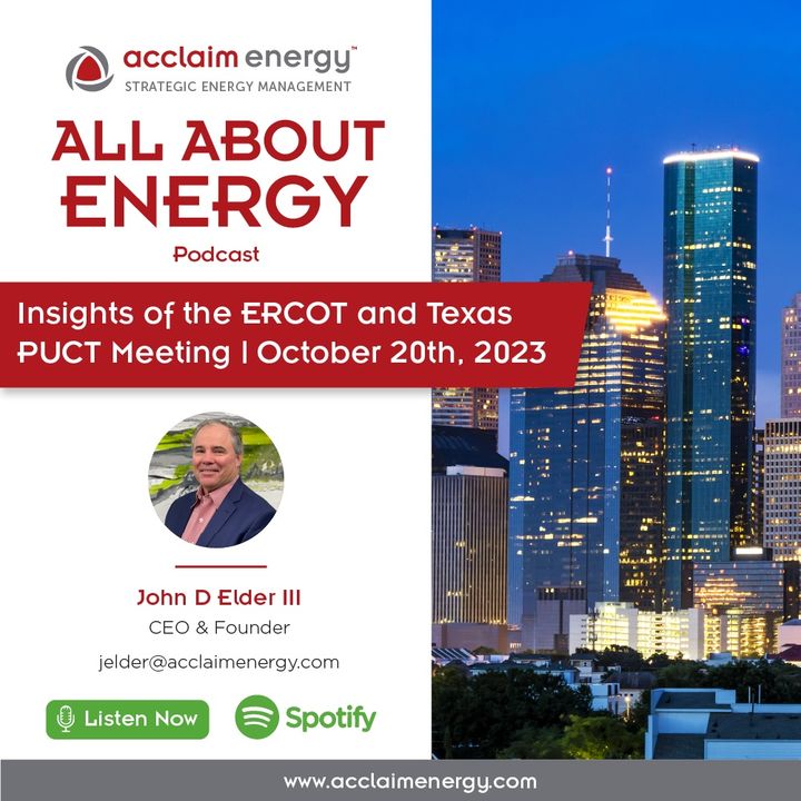 Insights of the ERCOT and Texas PUCT Meeting